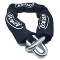 Artago 14.100 Cadena Antirrobo Moto Alta Gama, Maxima Seguridad Homologada Sold Secure Gold, BUNKER SELECTION ø15mm 100cm, Recubrimiento Nylon Antiarañazos, Antirobo para Motocicleta, Anclaje Parking