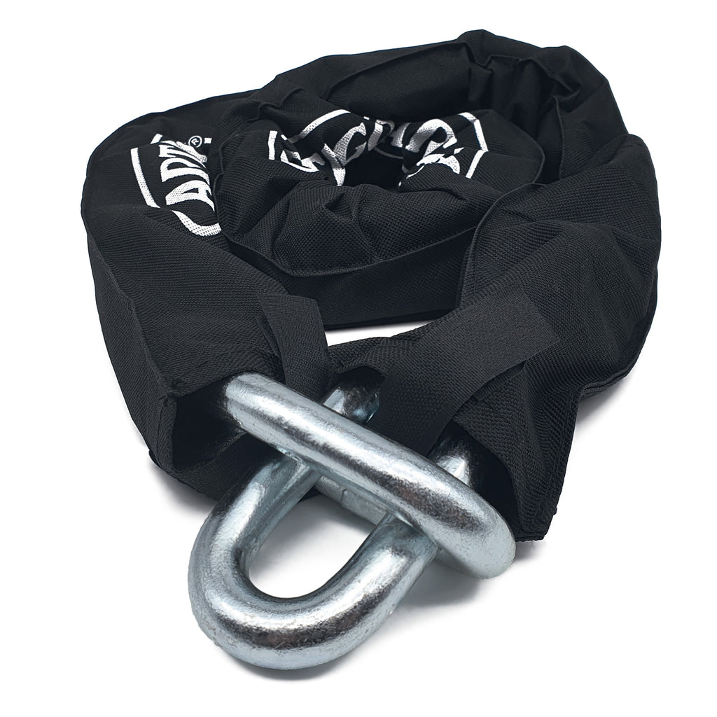 Artago 14.150 Cadena Antirrobo Moto Alta Gama, Maxima Seguridad Homologada Sold Secure Gold, BUNKER SELECTION ø15mm 150cm, Recubrimiento Nylon Antiarañazos, Antirobo para Motocicleta, Anclaje Parking