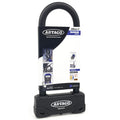 Artago 18ART270 Candado U Moto Alta Gama Homologado SRA, Sold Secure Gold, ART4, BUNKER SELECTION, Acero Endurecido ø18mm, Doble Cierre MRT Blindado, 85x245mm, Máxima Seguridad Antirrobo U Motocicleta