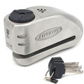 ARTAGO 32 Candado Moto Alta Gama, Mejor Antirrobo Disco Sin/Con Alarma Don't Touch 120dB, Homologado SRA y SSG, Exclusivo Triple Cierre 15.5mm y Blindaje Anti-Taladro 5mm, Acero Inox, Pinza Cepo Moto