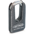 Artago 69T/B Candado Moto Disco Mini U Alta Gama Homologado SRA, Sold Secure y ART4, BUNKER SELECTION, Cuerpo MONOBLOK Acero Forjado Máxima Resistencia Testado, Diseño Único, Antirrobo Freno para Moto